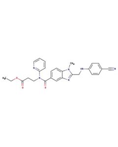 Astatech 3-[[[2-[[(4-CYANOPHENYL)AMINO]METHYL]-1-METHYL-1H-BENZIMIDAZOL-5-YL]CARBONYL]PYRIDIN-2-YLAMINO]PROPIONIC ACID ETHYL ESTER; 100G; Purity 99%;